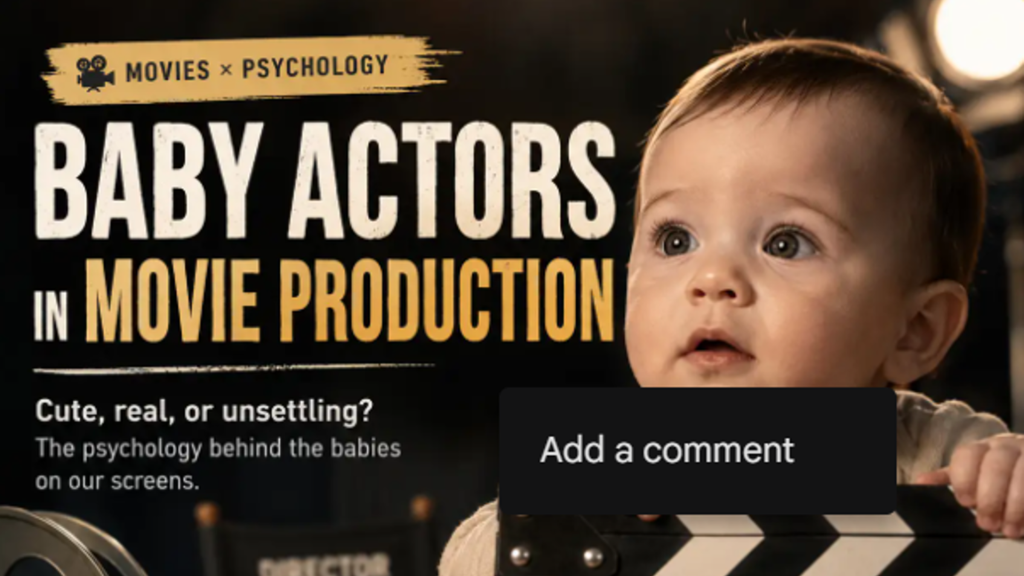 Baby Actors in Movie Production